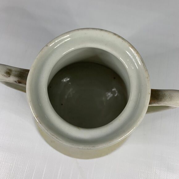 Hand Painted Vtg Nippon Sugar Bowl Purple Violet Victorian Antique Cottaecore - Picture 6 of 10